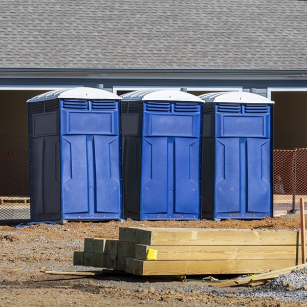 how often are the portable toilets cleaned and serviced during a rental period in Succasunna NJ